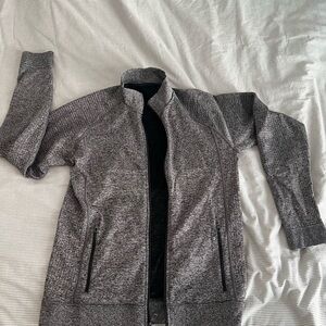 lululemon athletica Men's Heathered Gray Performance Jacket
